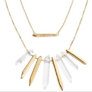 Stella and Dot Rebel Cluster Necklace